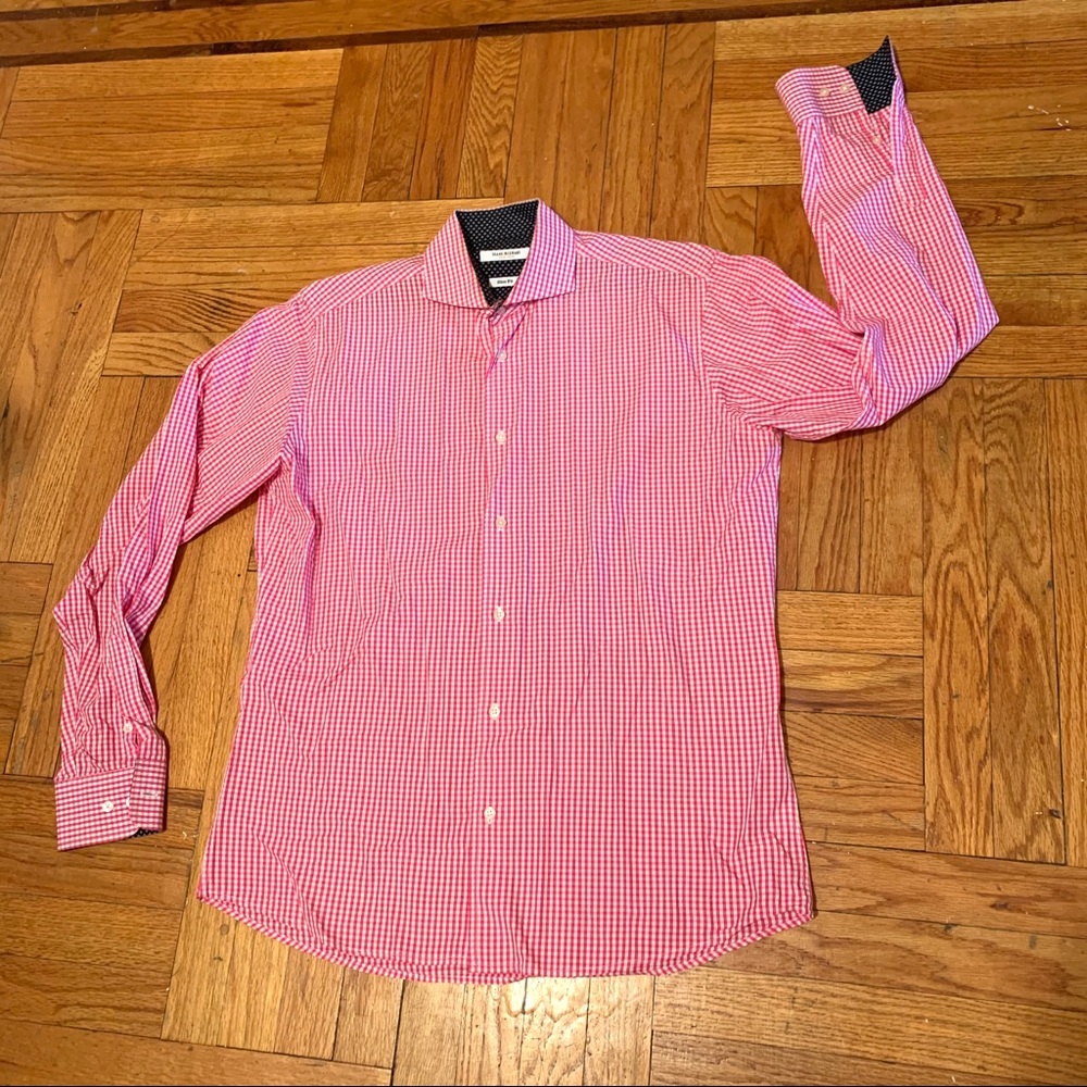 ISAAC MIZRAHI - Slim Fit Button Down